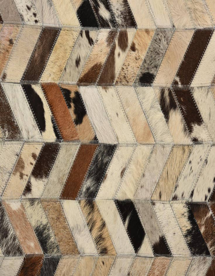 Detail image of 5' 1 x 8' Cowhide Rug