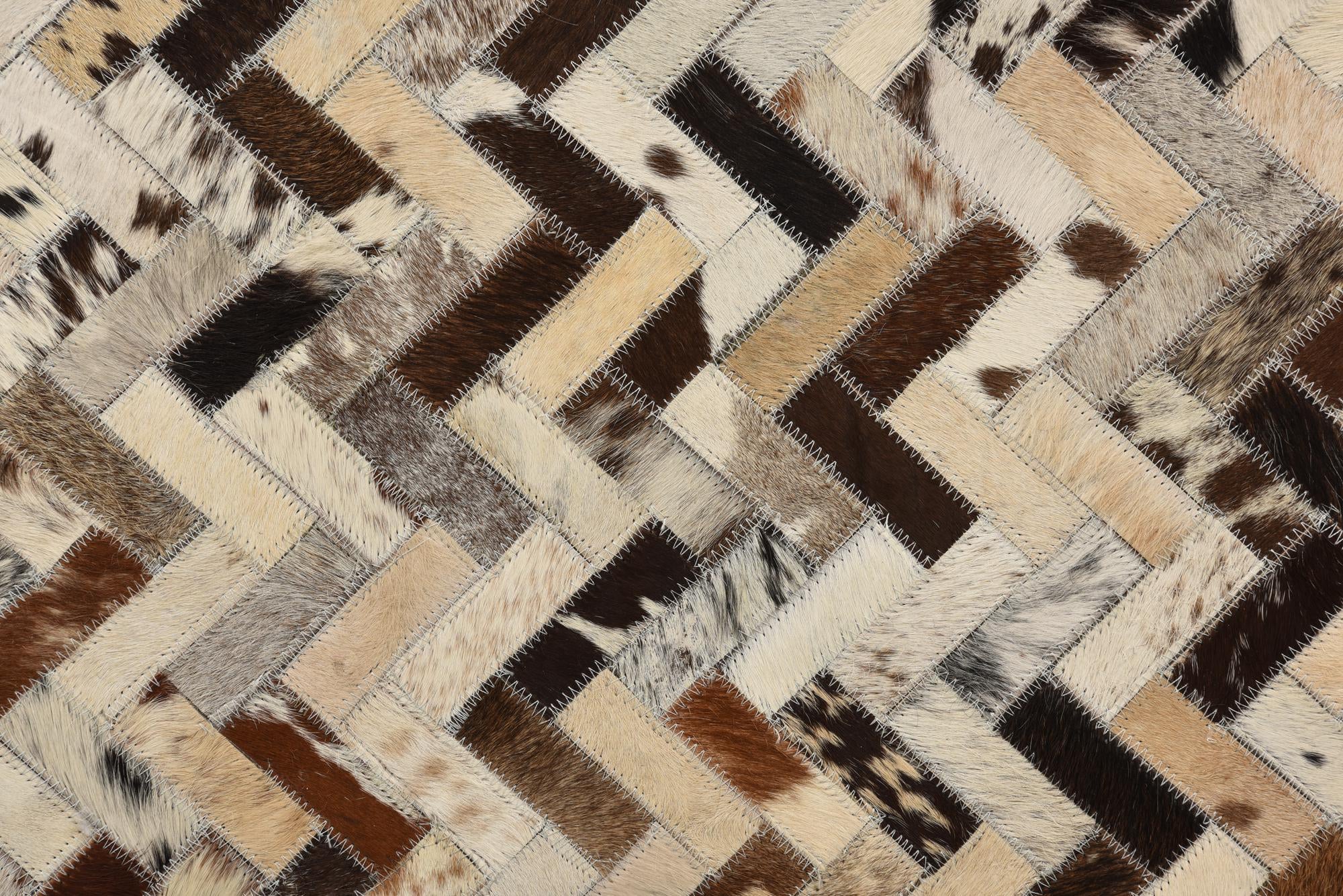 5' 3 x 8' Cowhide Rug