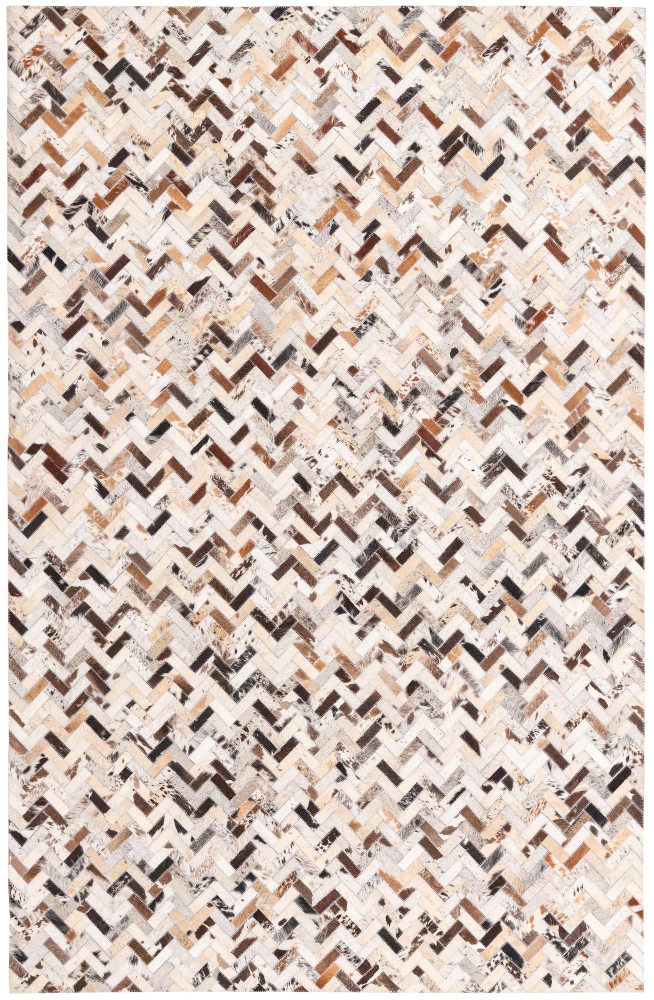 5' 3 x 8' Cowhide Rug