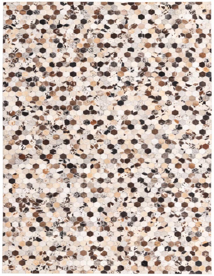 Detail image of 5' 1 x 8' Cowhide Rug