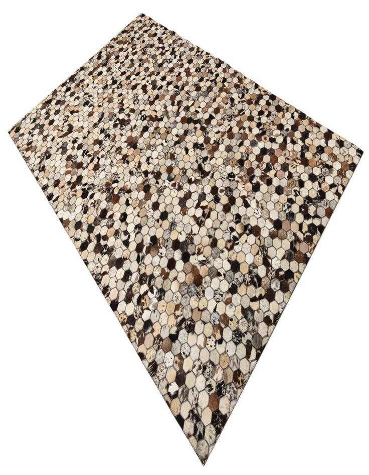Detail image of 5' 1 x 8' 1 Cowhide Rug