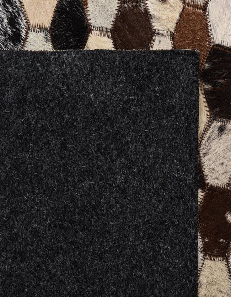 Detail image of 5' 1 x 8' 1 Cowhide Rug