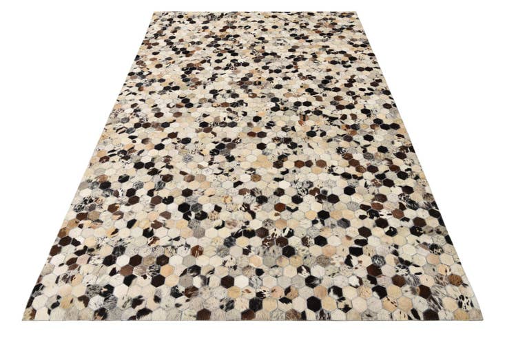 Detail image of 5' 1 x 8' Cowhide Rug