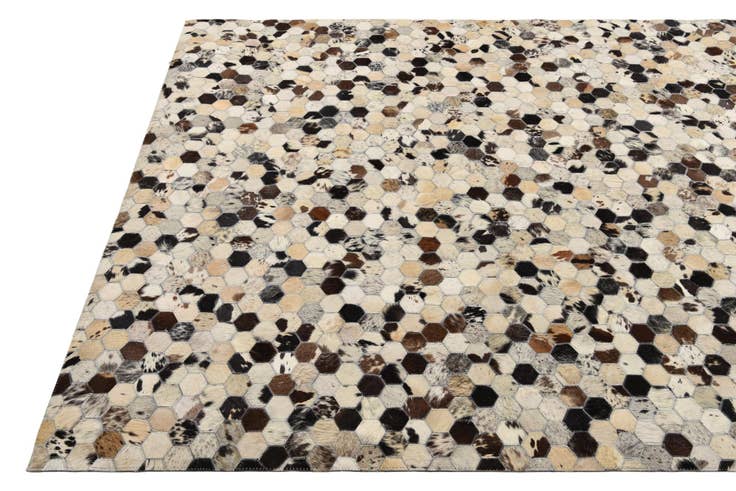Detail image of 5' 1 x 8' Cowhide Rug