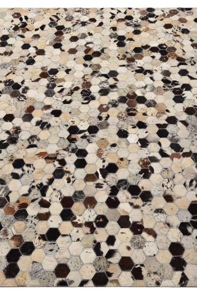 Detail image of 5' 1 x 8' Cowhide Rug