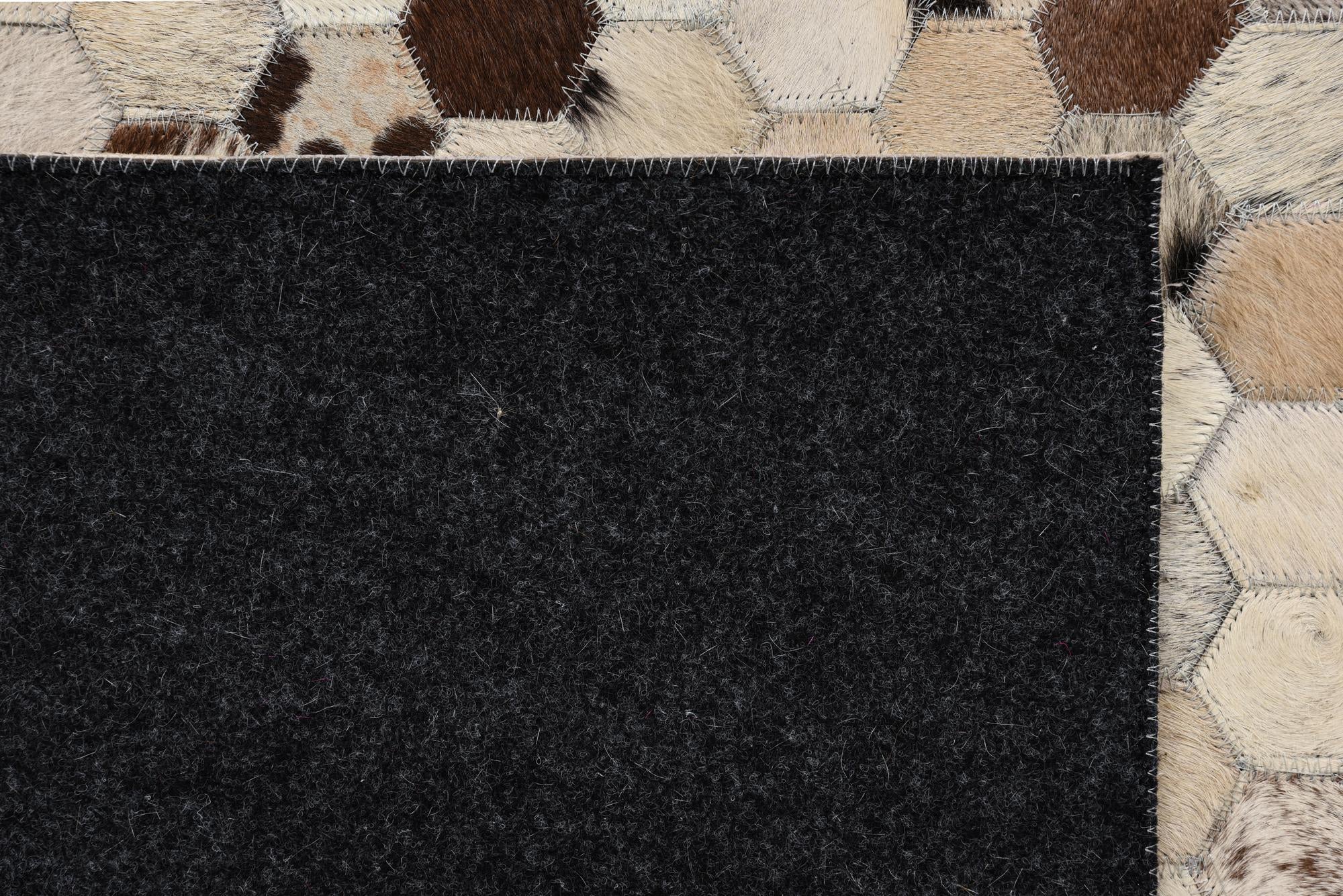 5' 1 x 8' Cowhide Rug