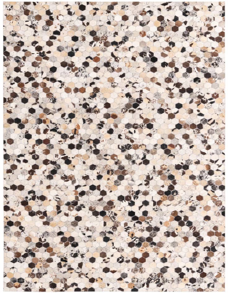 Detail image of 5' 1 x 8' Cowhide Rug