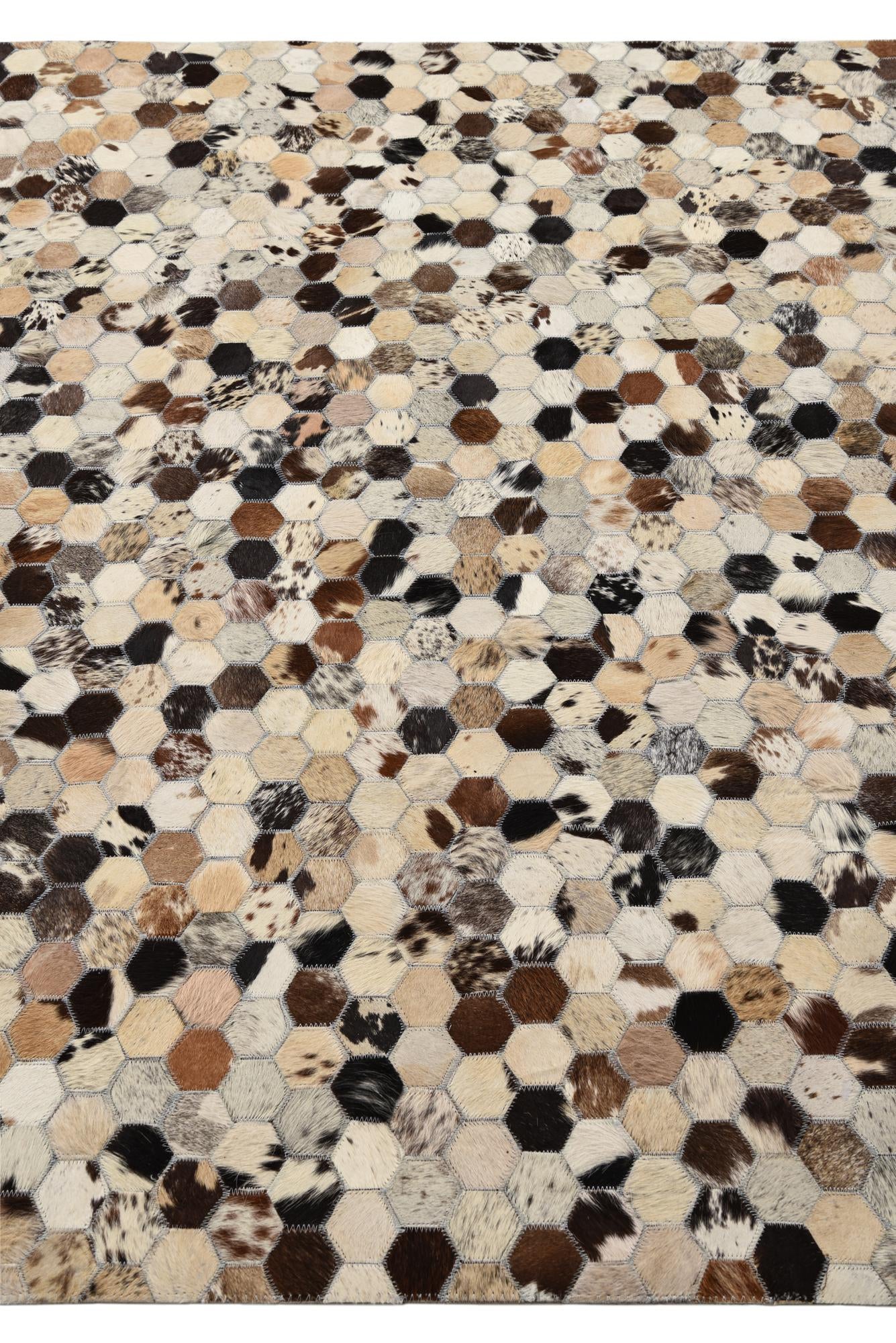 5' 1 x 7' 10 Cowhide Rug