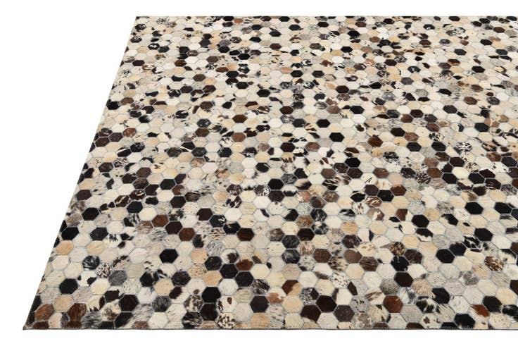 Detail image of 5' 2 x 8' Cowhide Rug