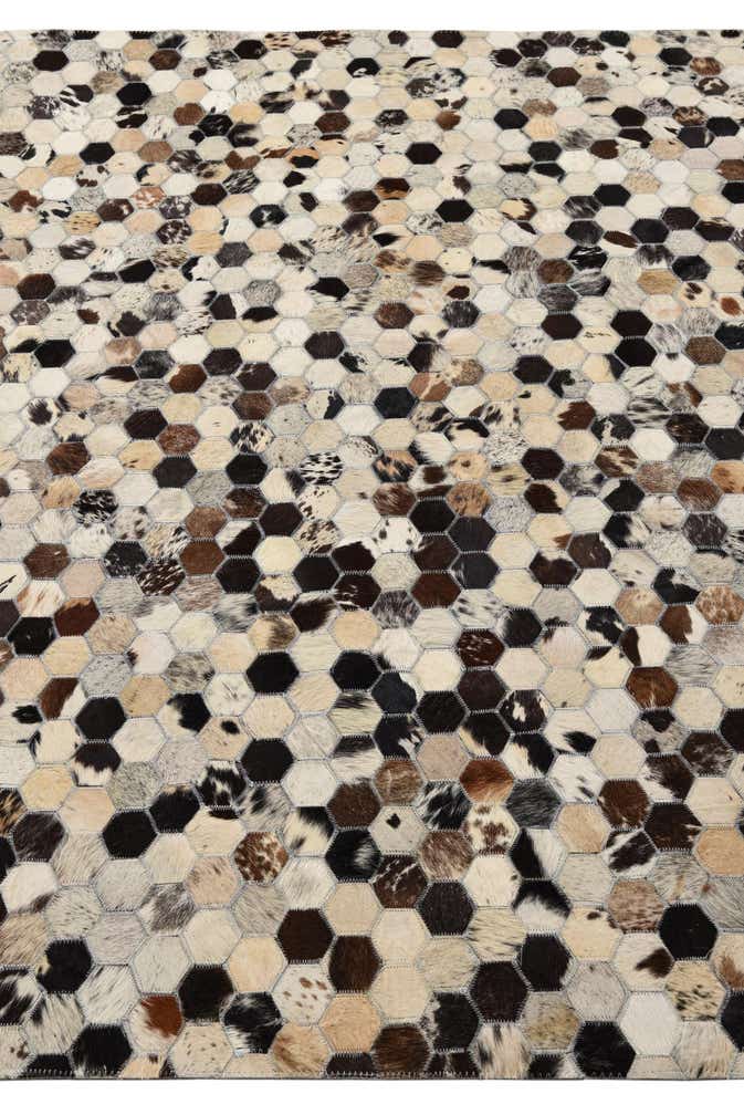 5' 2 x 8' Cowhide Rug