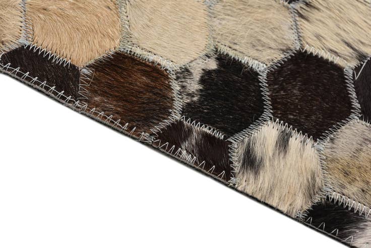 Detail image of 5' 2 x 8' Cowhide Rug