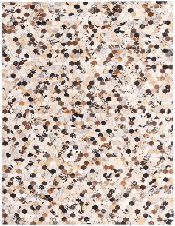 Detail image of 5' 2 x 8' Cowhide Rug