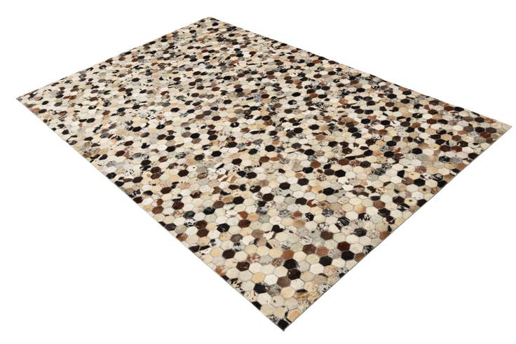 Detail image of 5' 2 x 8' 1 Cowhide Rug