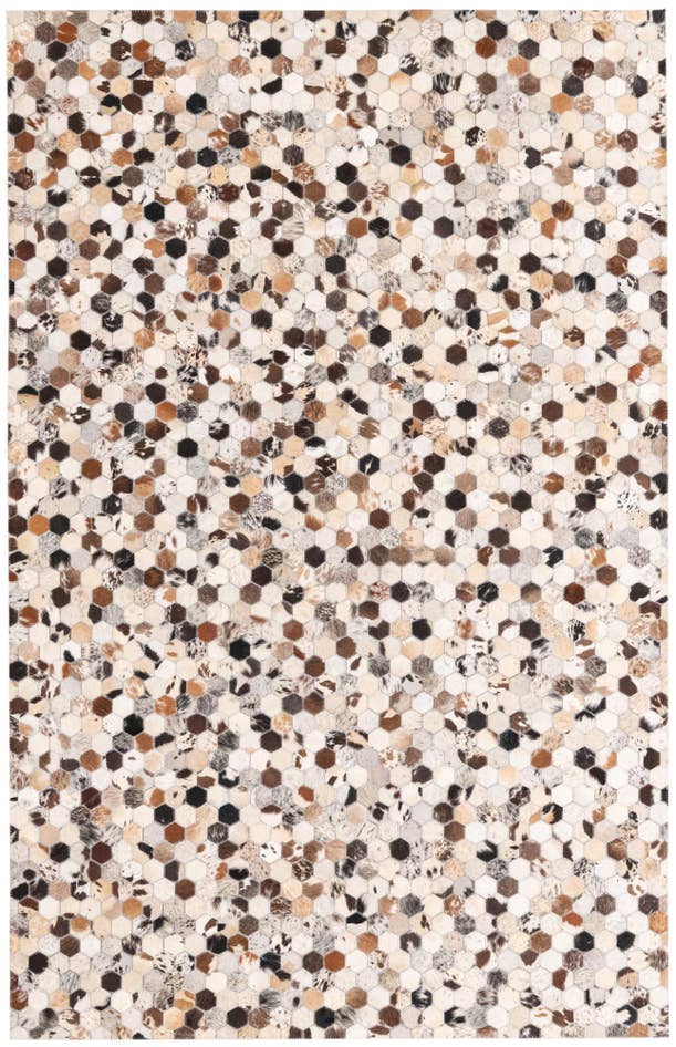 Detail image of 5' 2 x 8' 1 Cowhide Rug