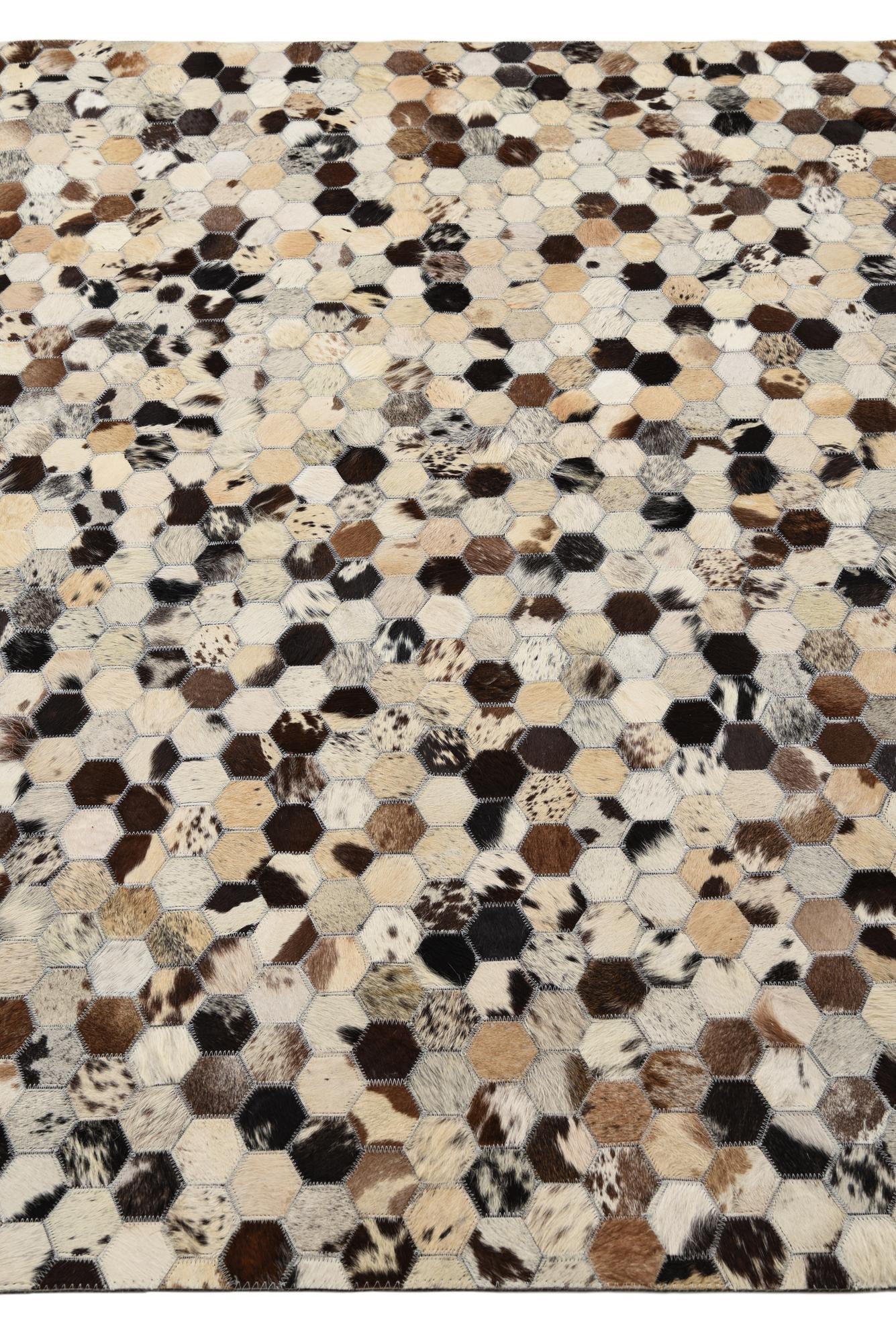 5' 1 x 8' Cowhide Rug
