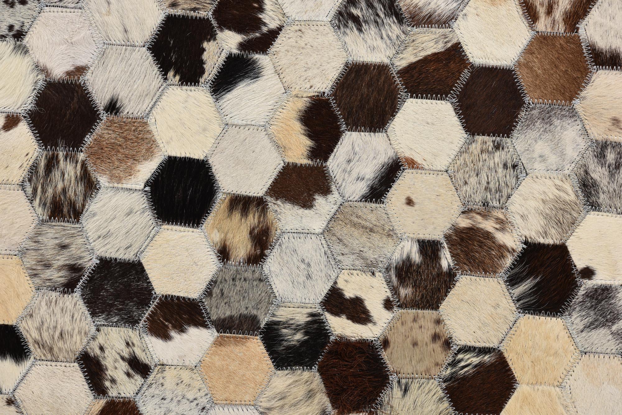 5' 1 x 8' Cowhide Rug