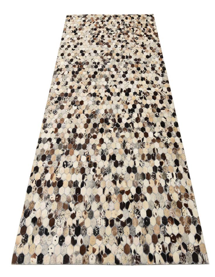 Detail image of 5' 1 x 7' 10 Cowhide Rug