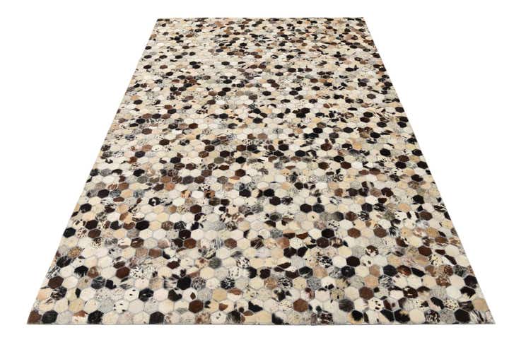 5' 1 x 7' 10 Cowhide Rug