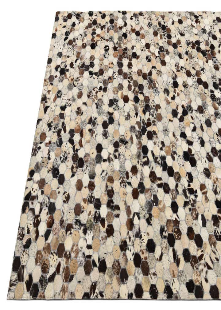 5' 1 x 7' 10 Cowhide Rug