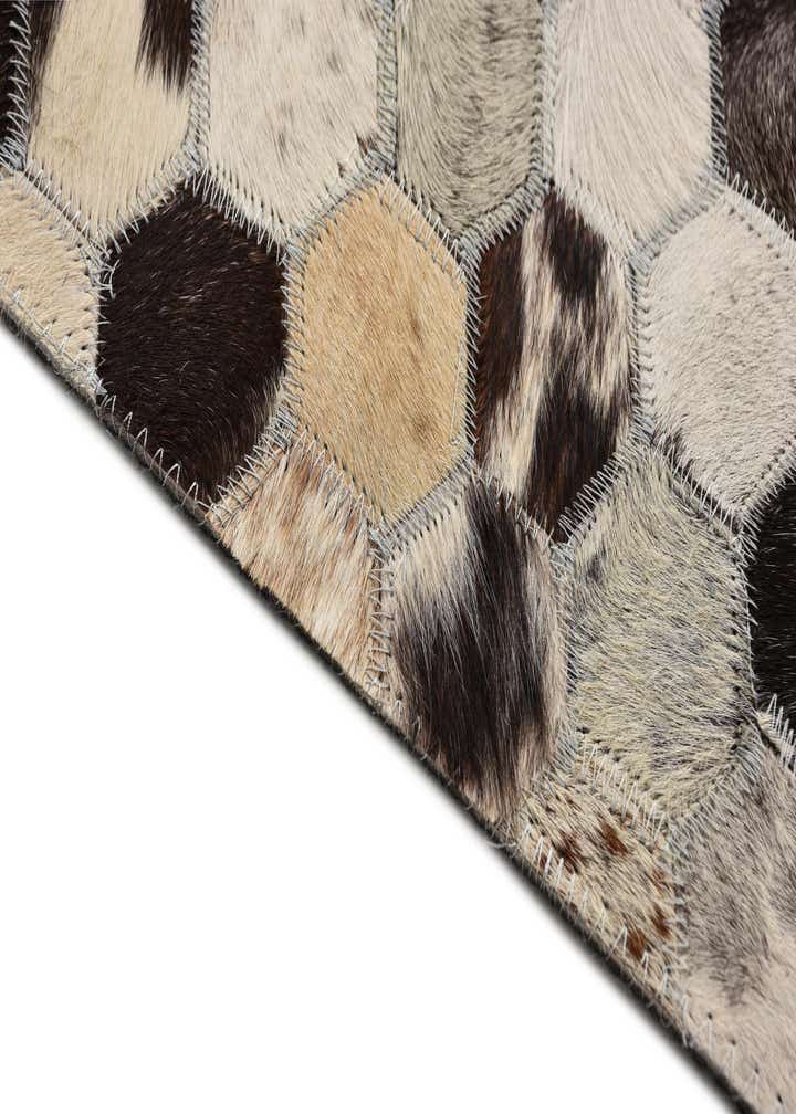 5' 1 x 7' 10 Cowhide Rug