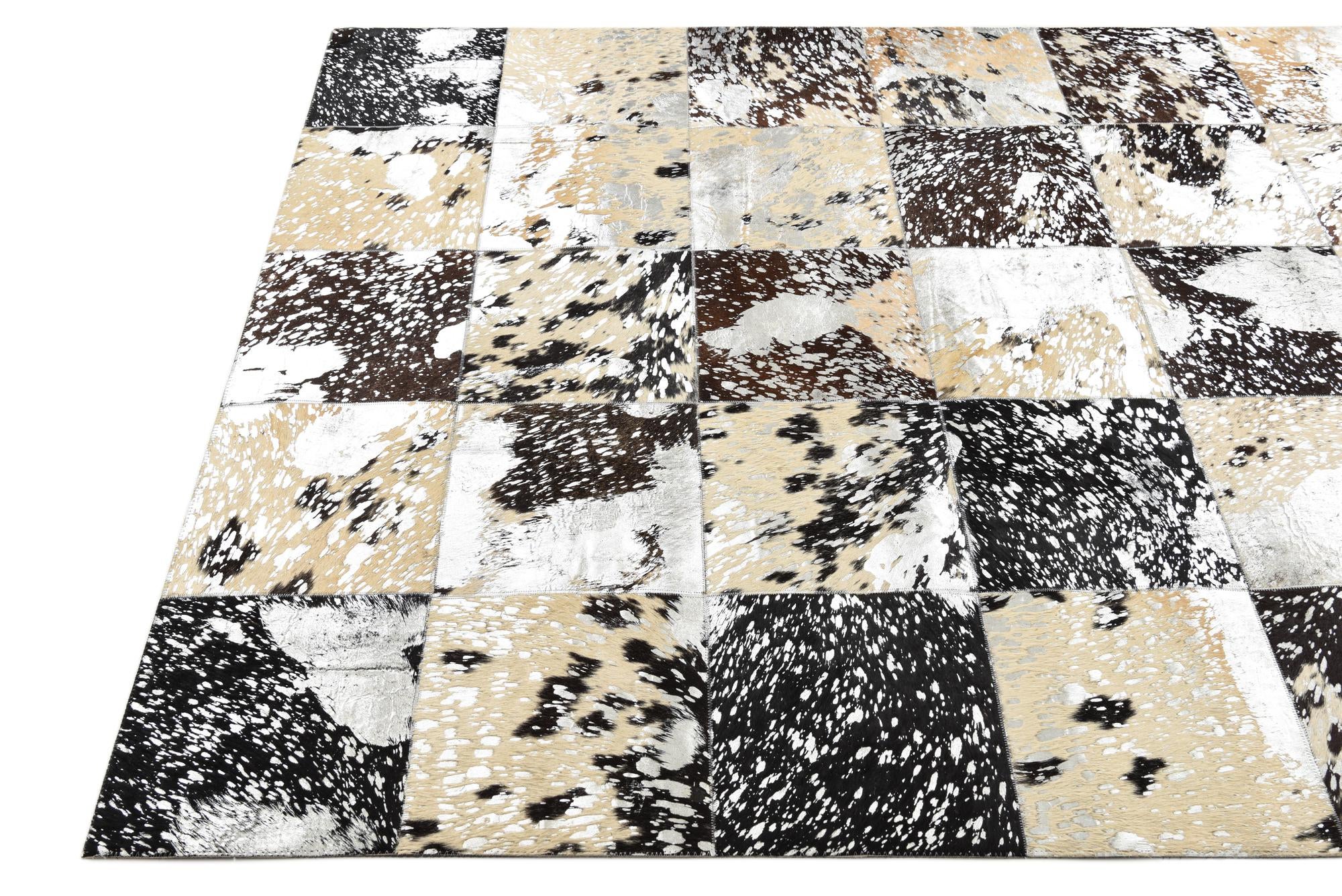 5' 1 x 8' Cowhide Rug