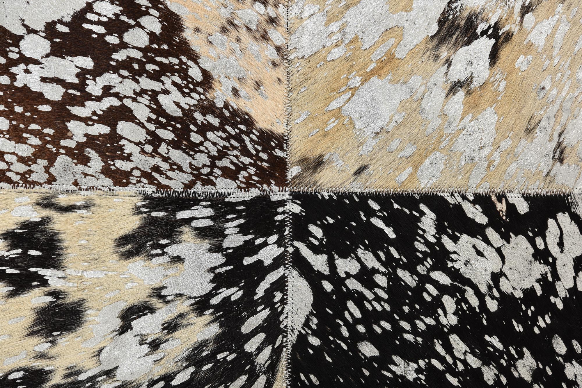 5' 1 x 8' Cowhide Rug