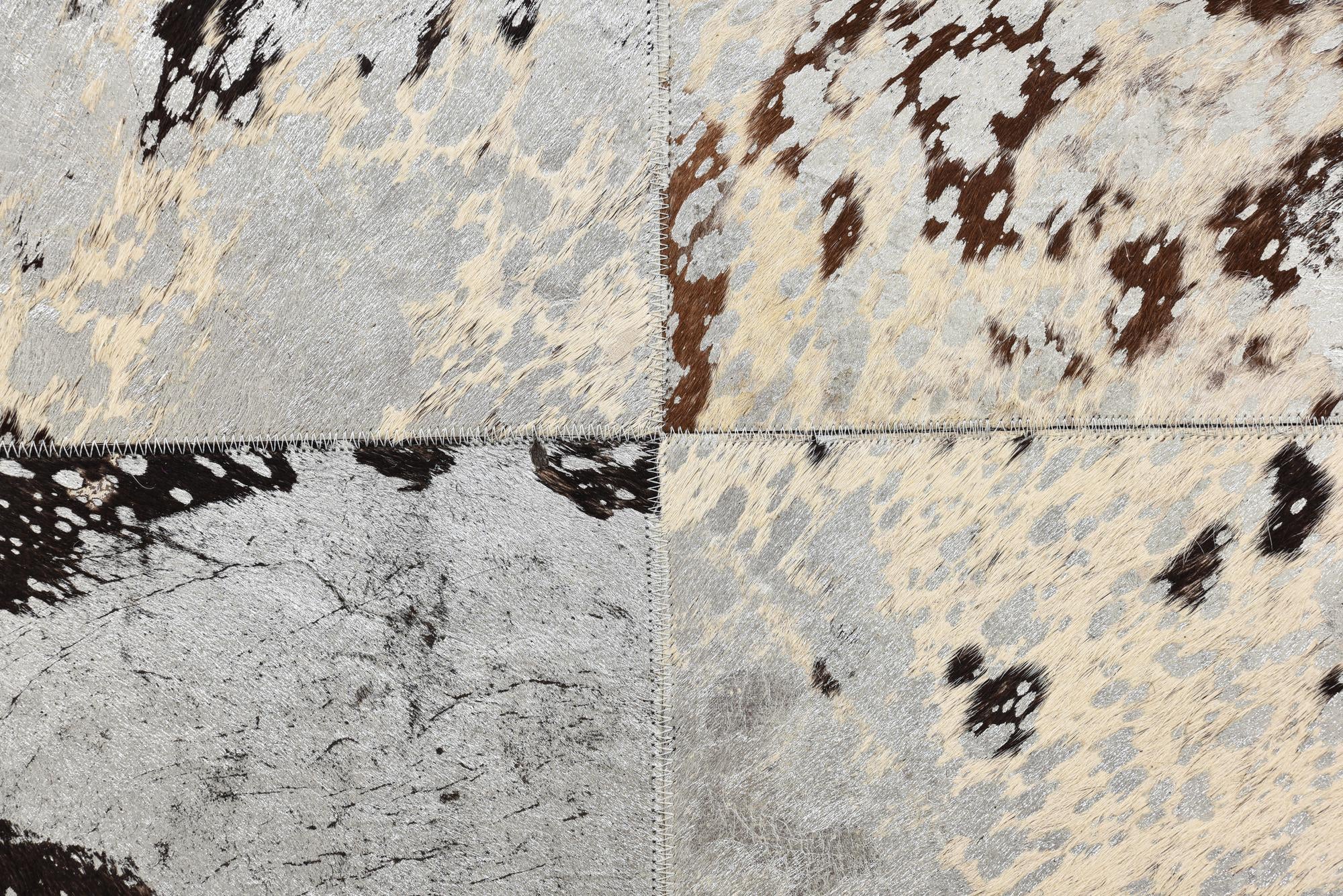 5' 1 x 8' Cowhide Rug