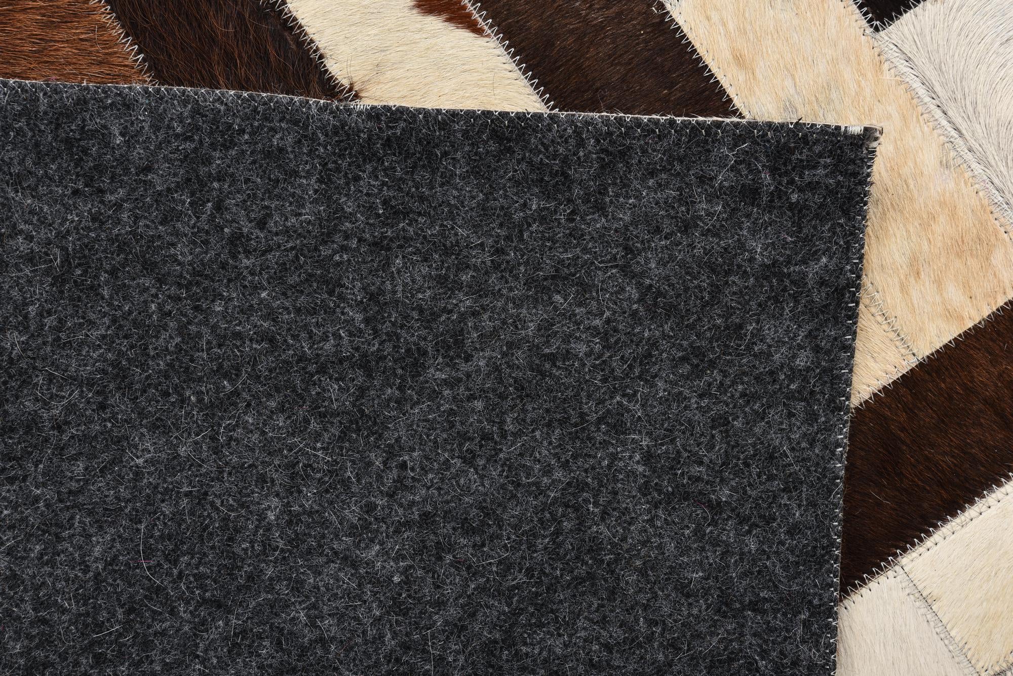 5' 3 x 7' 7 Cowhide Rug