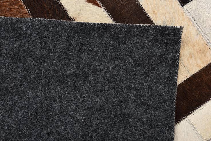 Detail image of 5' 3 x 7' 7 Cowhide Rug