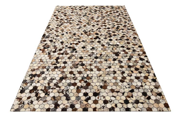 Detail image of 5' 1 x 8' 2 Cowhide Rug