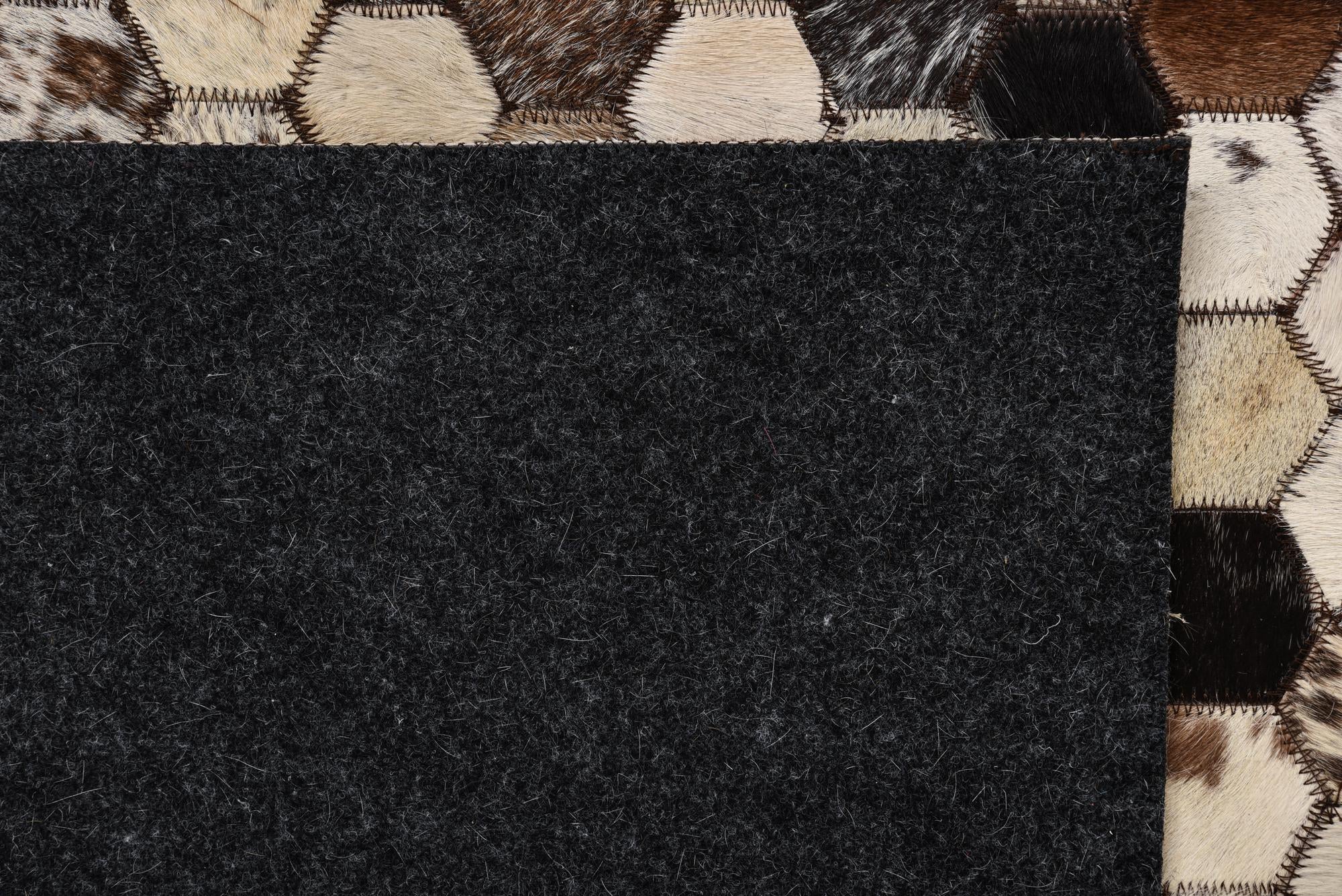 5' 1 x 8' 2 Cowhide Rug