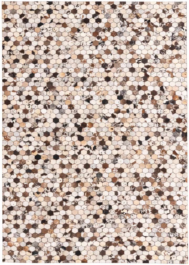 5' 1 x 8' 2 Cowhide Rug