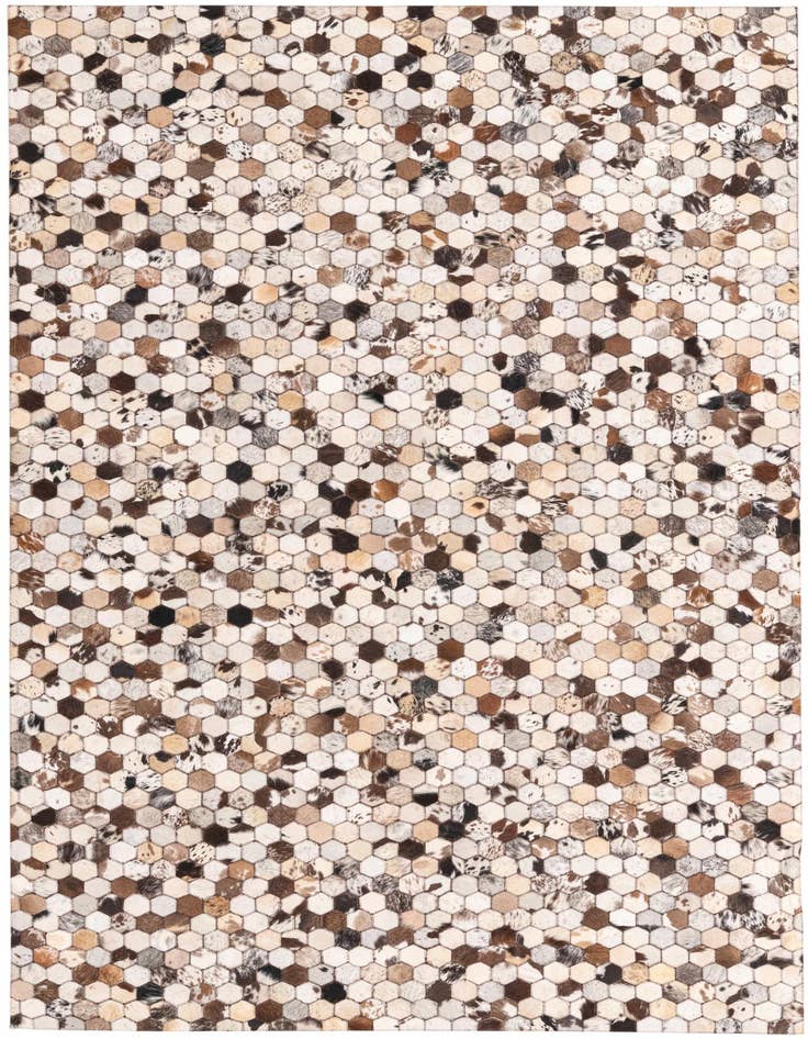 Detail image of 5' 1 x 8' 2 Cowhide Rug