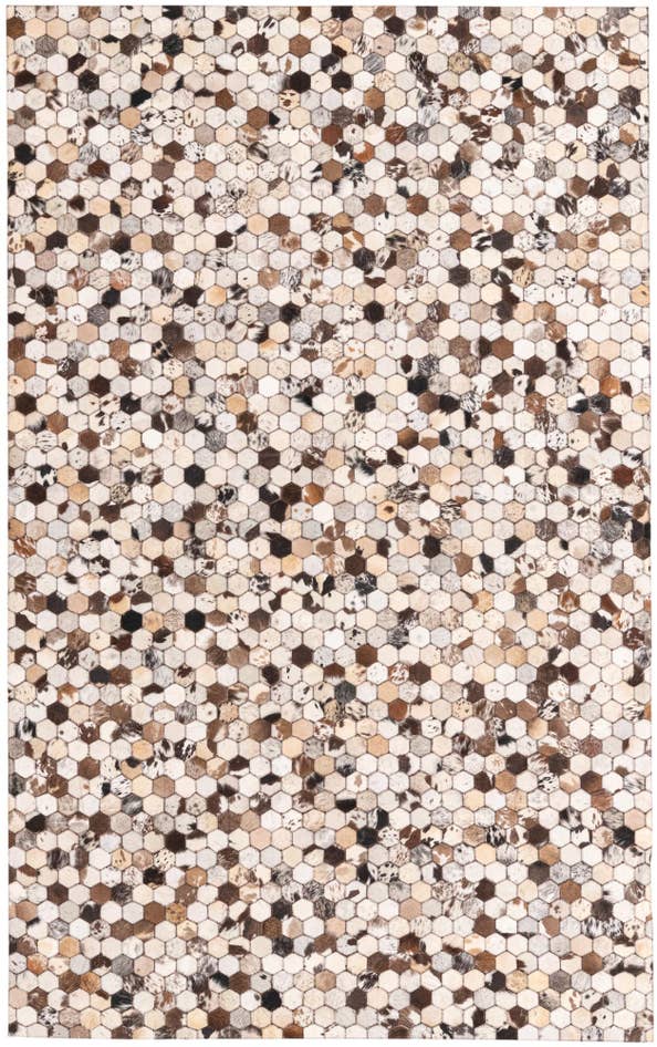 Detail image of 5' 1 x 8' 2 Cowhide Rug