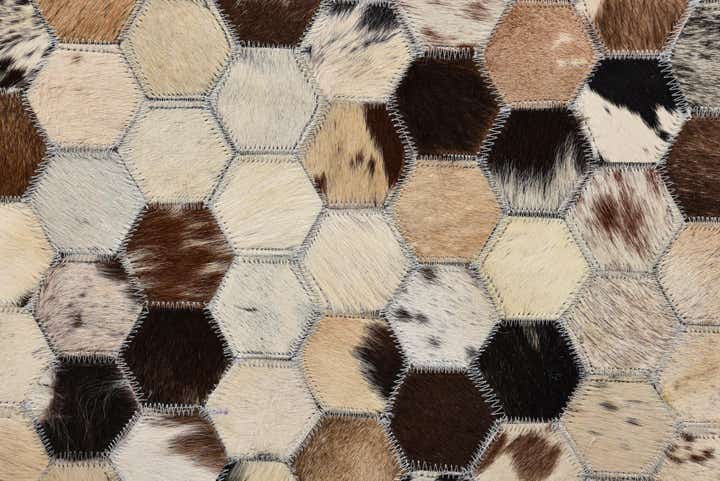 5' x 8' Cowhide Rug