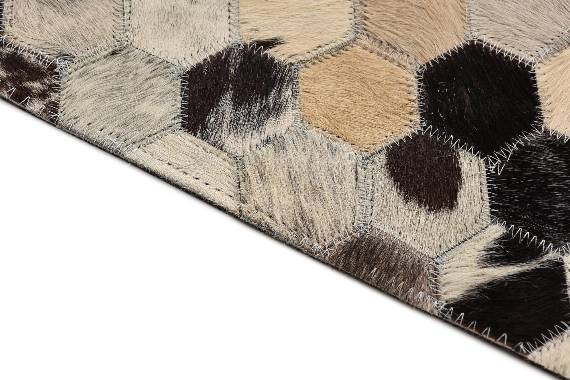 5' x 8' 1 Cowhide Rug