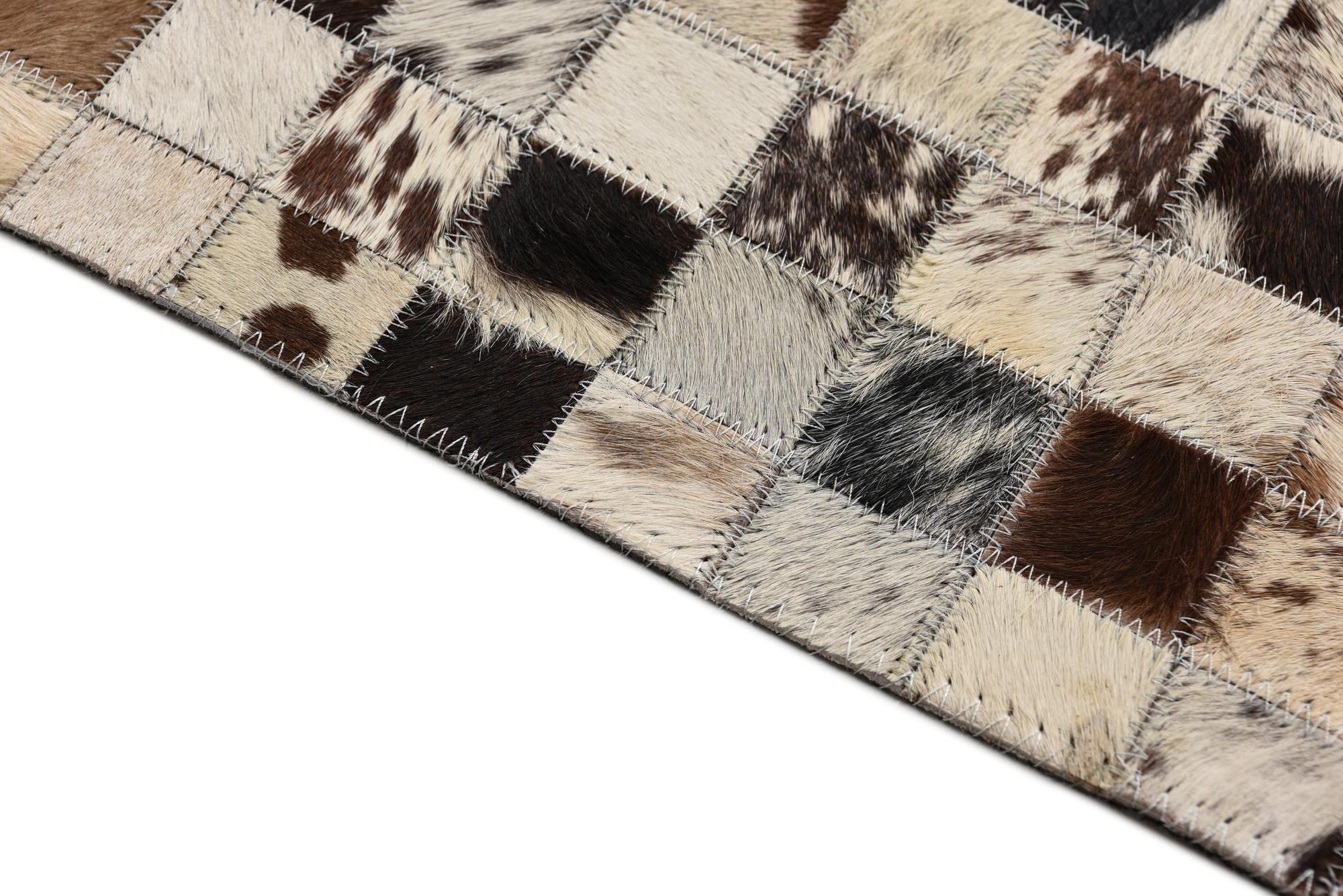5' 1 x 8' Cowhide Rug
