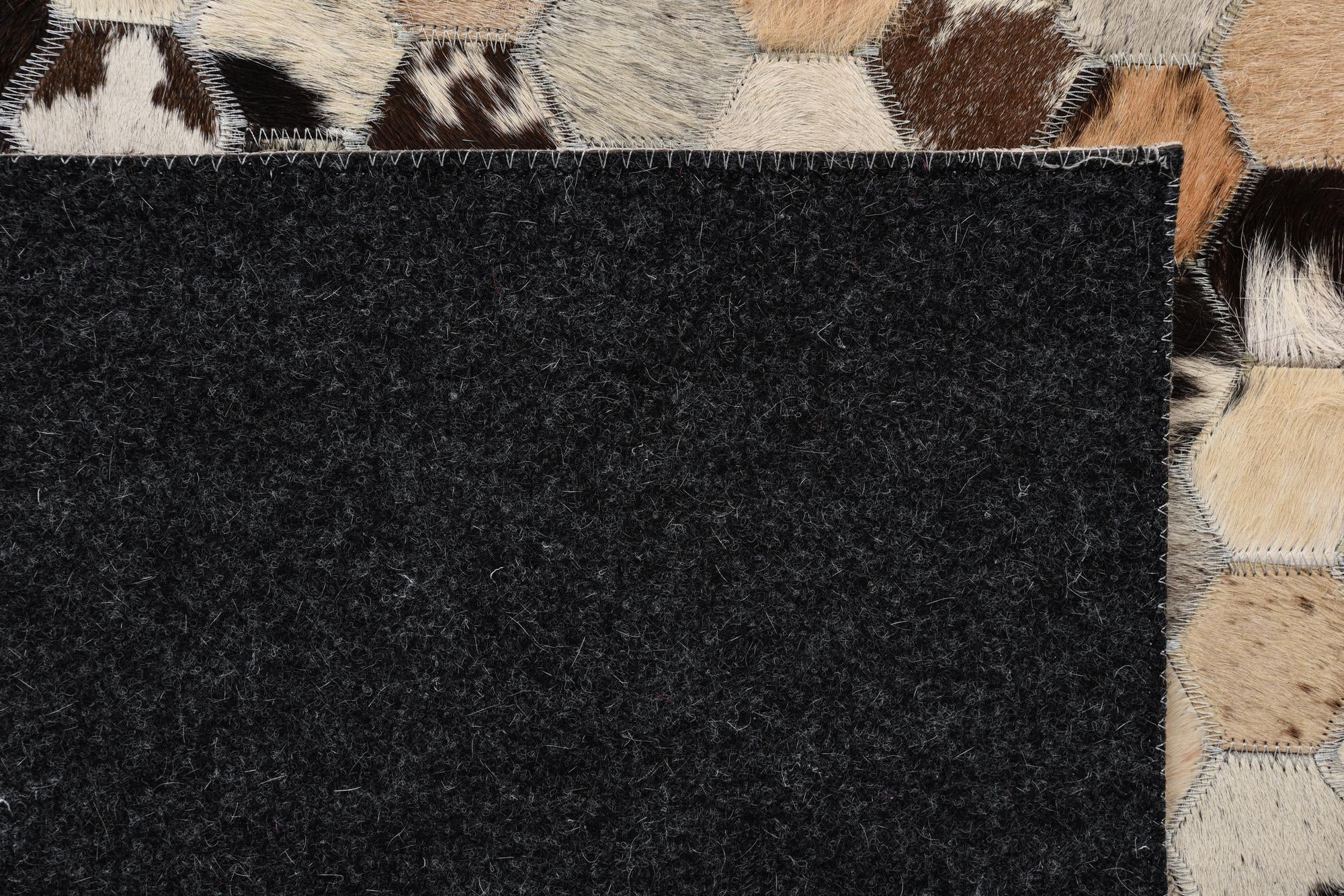 5' 1 x 8' Cowhide Rug