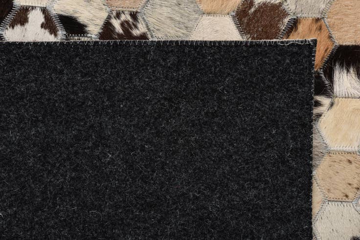 Detail image of 5' 1 x 8' Cowhide Rug
