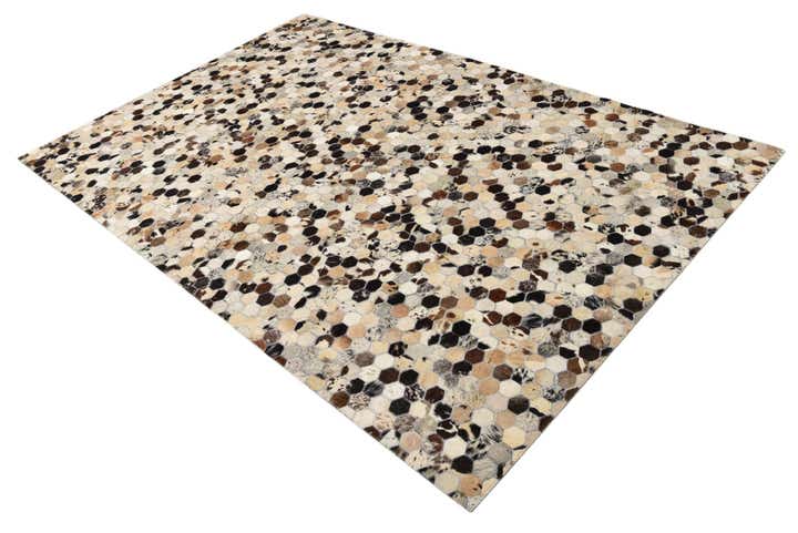5' 1 x 8' Cowhide Rug