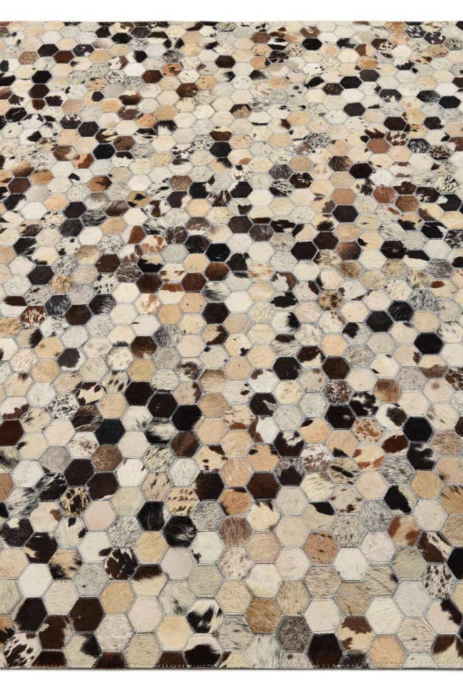 5' 1 x 8' Cowhide Rug