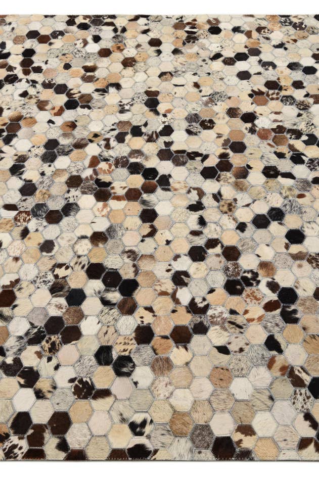 Detail image of 5' 1 x 8' Cowhide Rug