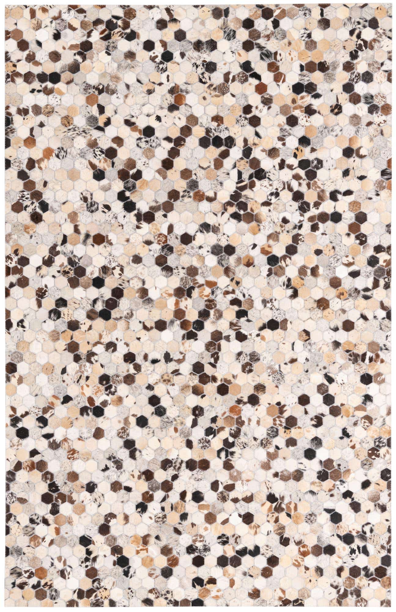 5' 1 x 8' Cowhide Rug