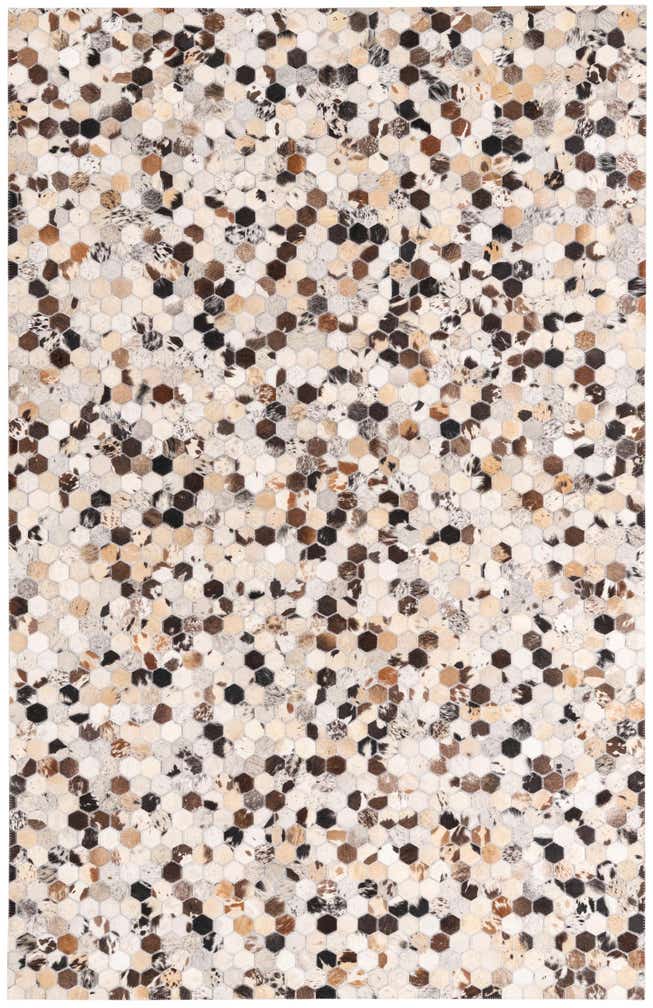 5' 1 x 8' Cowhide Rug