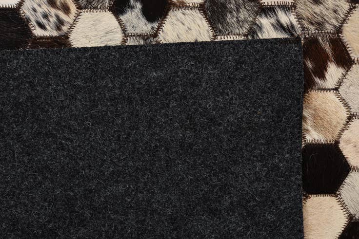 Detail image of 5' 1 x 8' 1 Cowhide Rug