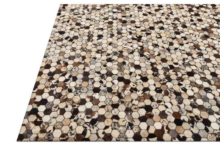 5' 1 x 8' 2 Cowhide Rug