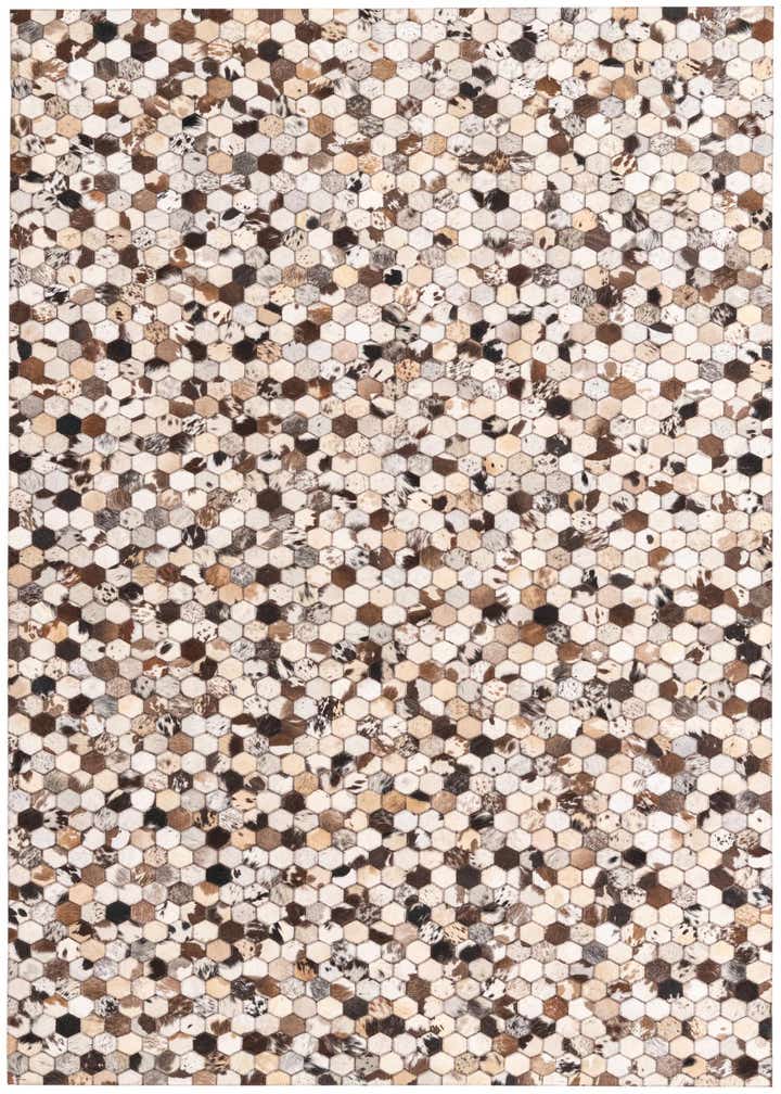 5' 1 x 8' 2 Cowhide Rug