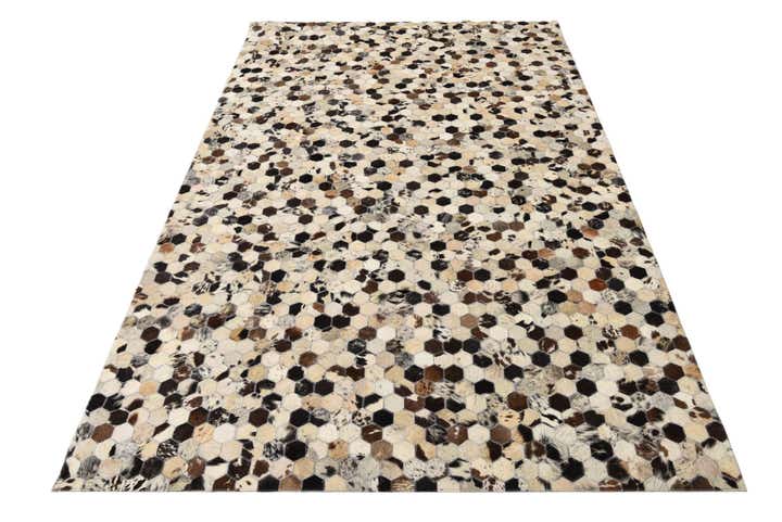 5' x 7' 10 Cowhide Rug