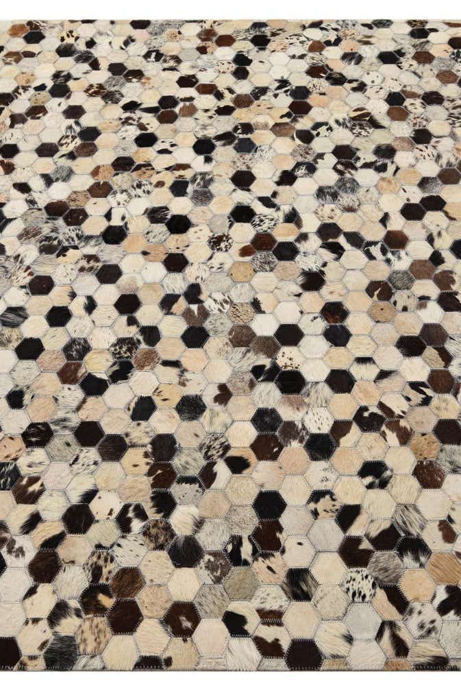 5' x 7' 10 Cowhide Rug