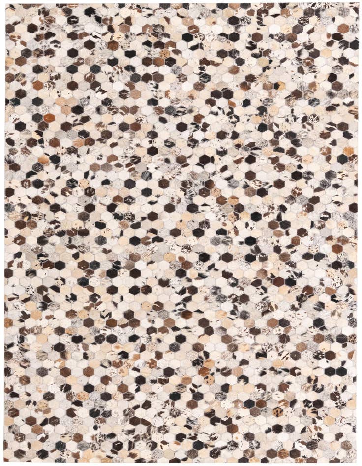 Detail image of 5' x 7' 10 Cowhide Rug